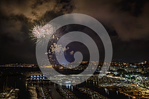 BLANES FIREWORKS FESTIVAL, SPAIN  The internationally recognised fireworks competition photo